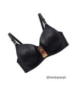 Black Lace Full Coverage Bra