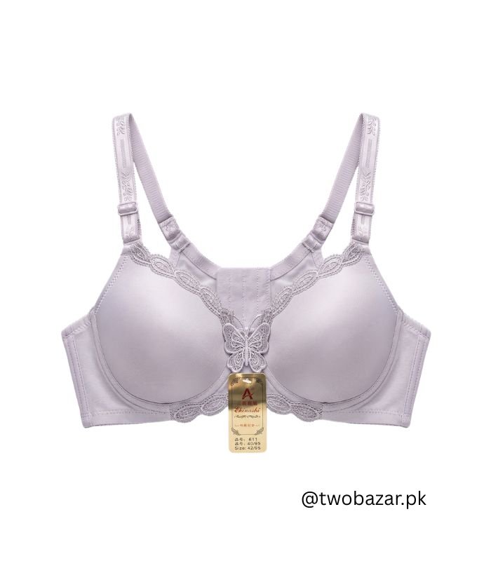 Full Coverage Cotton Bra with Front Hook Full Coverage Cotton Bra with Front Hook
