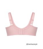 Pink Lace Non Padded Full Coverage Bra