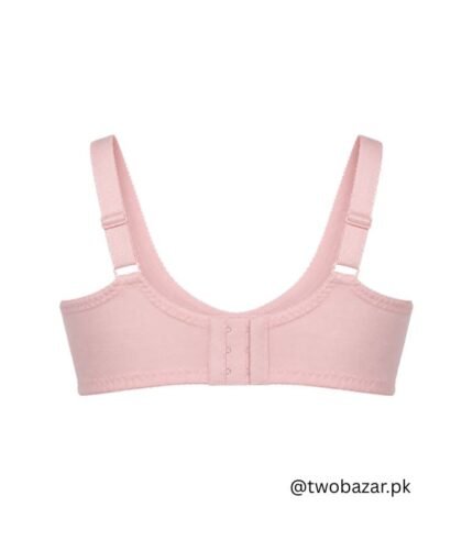 Pink Lace Non Padded Full Coverage Bra